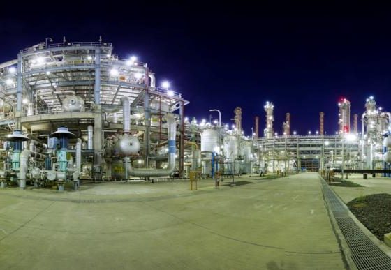 Chemical plant in India