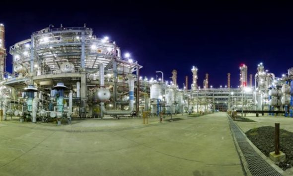 Chemical plant in India