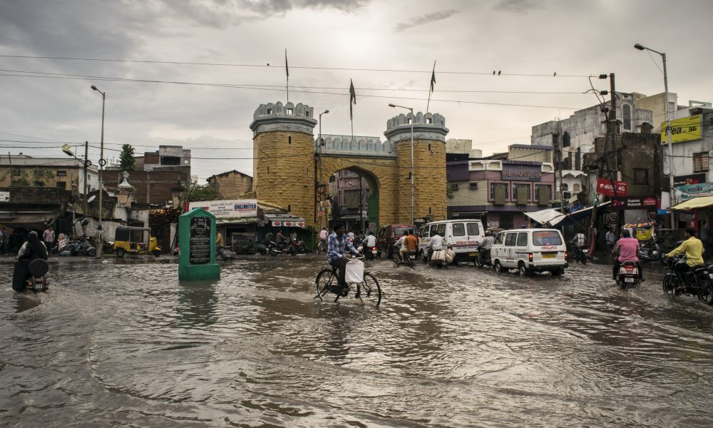 Hyderabad after heavy rain (representative image)