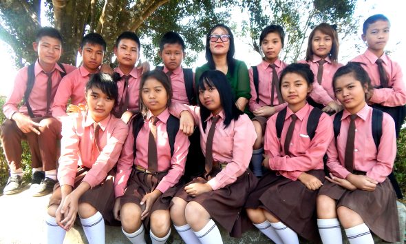 Indian school students (representative)