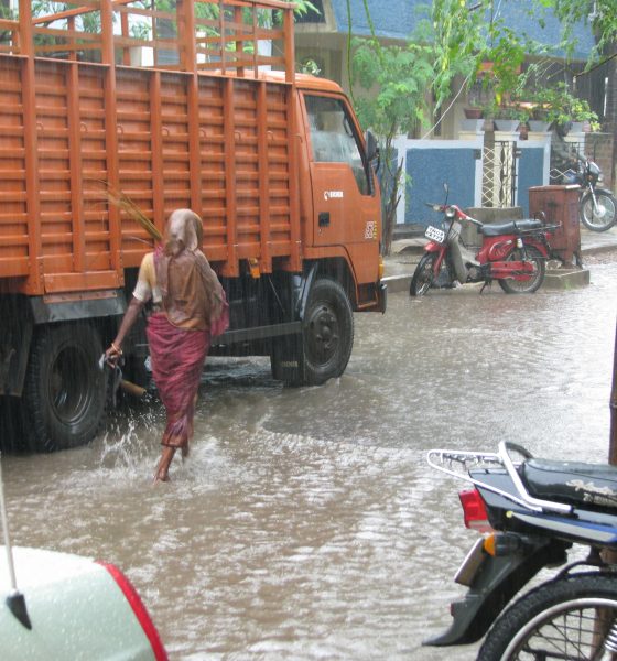 Monsoon flooding in India