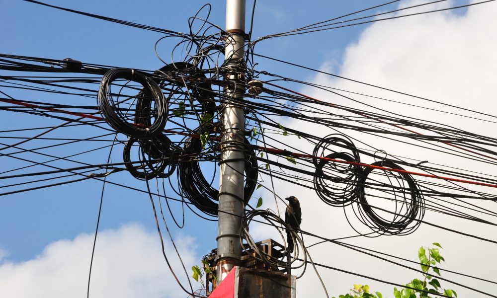 Power lines (representative image)