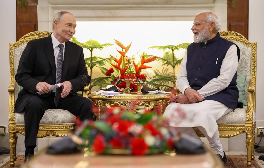 Modi, Putin hold Delhi talks, exchange Thirukkural gift